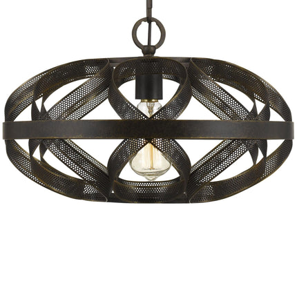 Mesh Design Pendant Fixture, Dark Bronze Pendants TriadCommerceInc   
