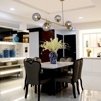 Modern chic chandelier 6 bulbs Home Decor > Lighting > Ceiling Lights > Chandelier TriadCommerceInc