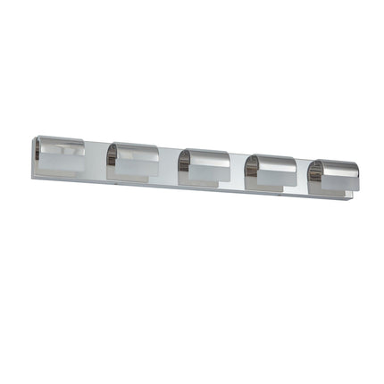 Camille 5-Light Modern LED Bathroom Vanity Light Vanity Lighting TriadCommerceInc   