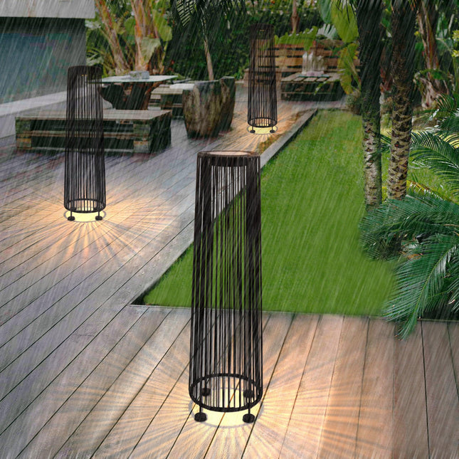 Outdoor Solar Lantern Path Light Lawn Light for garden patio yard poolside Landscape Pathway Lighting TriadCommerceInc   