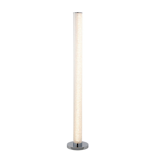 White Crystal Sand Rocks LED Floor Lamp Floor Lamps TriadCommerceInc   