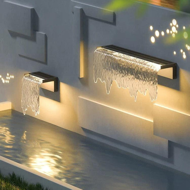 Serena Waterfall Outdoor Light Landscape Pathway Lighting TriadCommerceInc   
