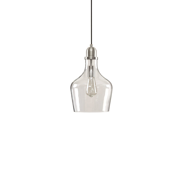 Auburn Bell Shaped Glass Pendant Pendants TriadCommerceInc   
