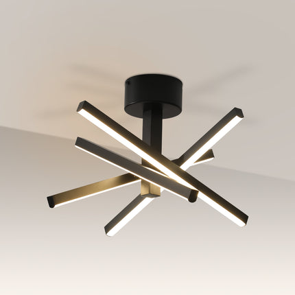 LED Semi Flush Mount Ceiling lamp Home Decor > Lighting > Ceiling Lights > Chandelier TriadCommerceInc