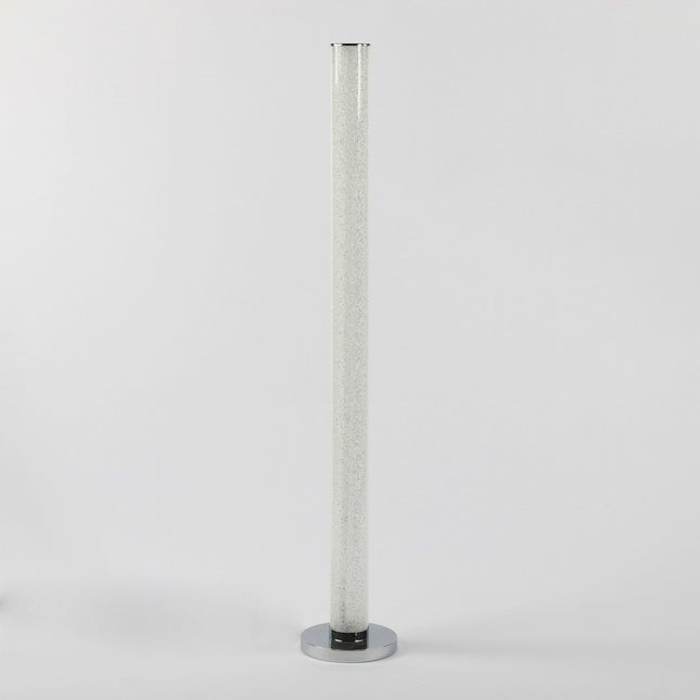 White Crystal Sand Rocks LED Floor Lamp Floor Lamps TriadCommerceInc   