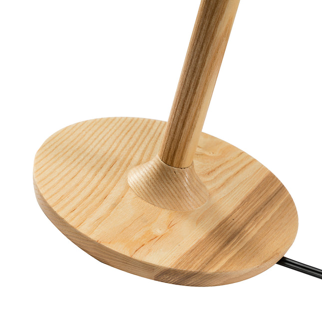 Thebae Solid Wood Table Lamp Table Lamps TriadCommerceInc   