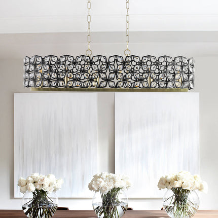 Champagne Gold Oval Crystal chandelier Home Decor > Lighting > Ceiling Lights > Chandelier TriadCommerceInc