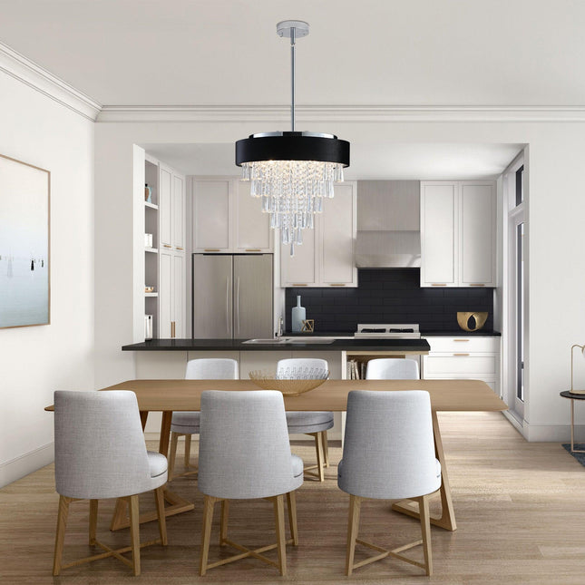 Elysian Luxe Crystal Pendant Illumination Home Decor > Lighting > Ceiling Lights > Chandelier TriadCommerceInc