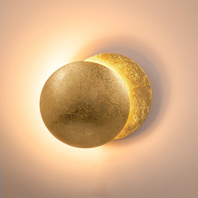Phases of Moon Wall Fixture, Wall Lamp, Art Decor Style Ambient Accent Lights, Modern Luxury Lamp Wall Lighting TriadCommerceInc   