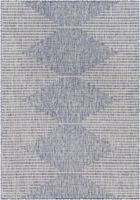 Stephan Blue Outdoor Rug Rugs TriadCommerceInc 5'3" x 7'7" Rectangle