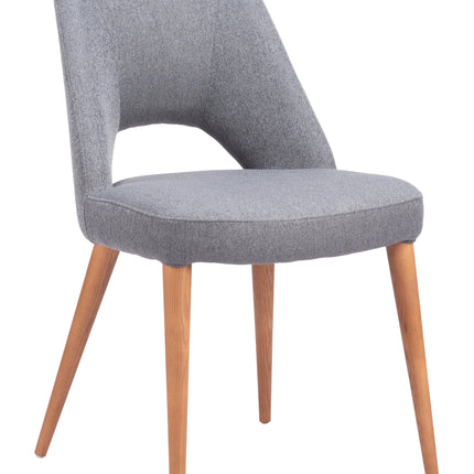 Leith Dining Chair (Set of 2) Gray Chairs TriadCommerceInc Default Title  