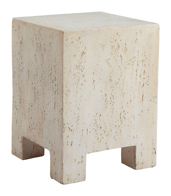 Kitara Side Table Beige Side Tables TriadCommerceInc Default Title  