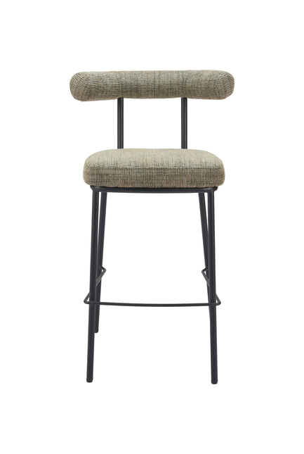 Kede Barstool Green Tweed Barstools TriadCommerceInc   