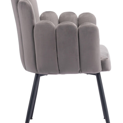 Noosa Dining Chair (Set of 2) Gray Chairs TriadCommerceInc   