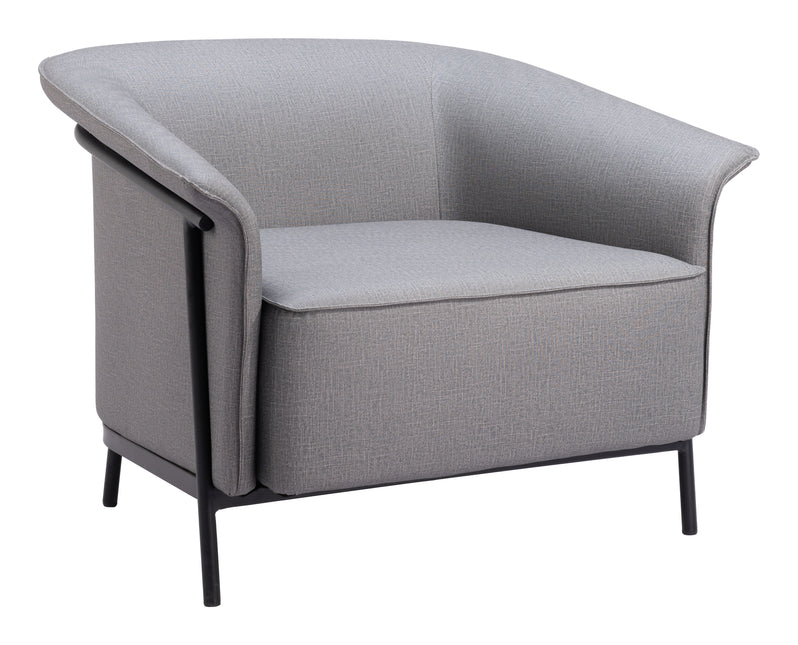 Burry Accent Chair Slate Gray Chairs TriadCommerceInc Default Title  