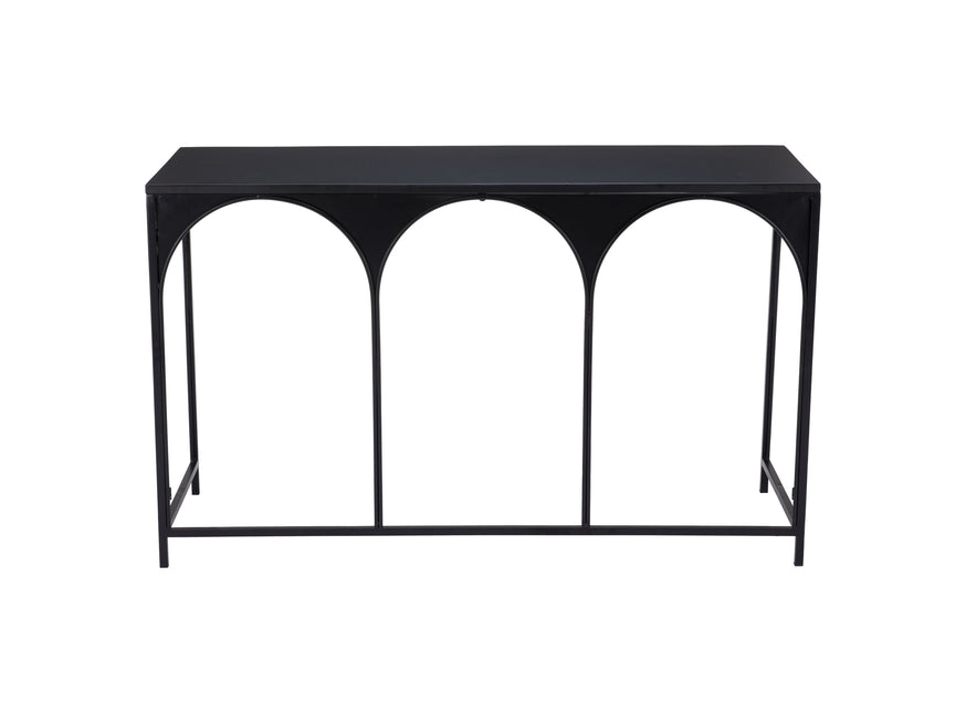 Loriet Console Table Black Console Tables TriadCommerceInc   