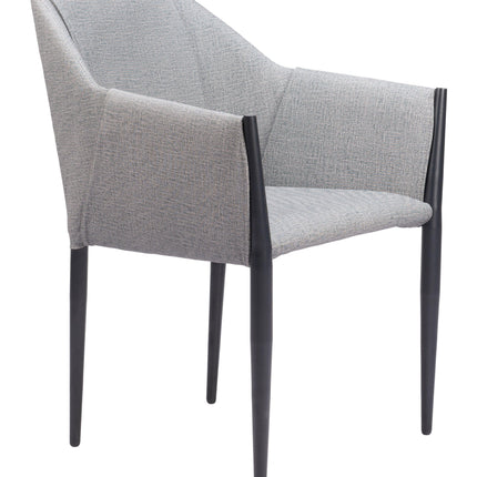 Andover Dining Chair (Set of 2) Slate Gray Chairs TriadCommerceInc   