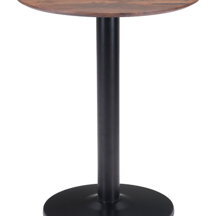 Alto Bistro Table Brown & Black Tables TriadCommerceInc   