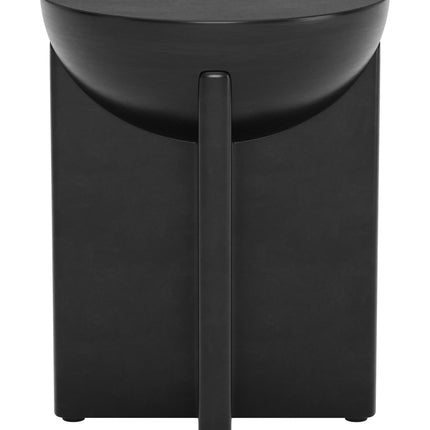 Tume Side Table Black Side Tables TriadCommerceInc   