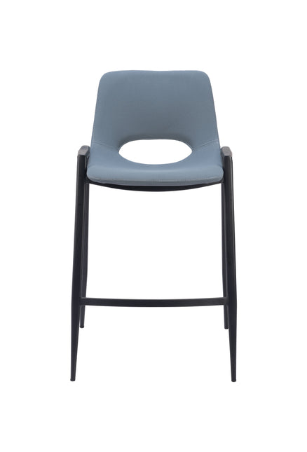Desi Counter Stool (Set of 2) Blue Counter Stools TriadCommerceInc   