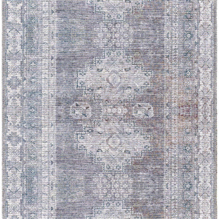 Baltinglass Gray Tumble Dry Washable Rug - Promo Rugs TriadCommerceInc 2'7" x 7'3" Runner