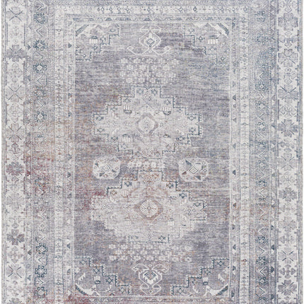 Baltinglass Gray Tumble Dry Washable Rug - Promo Rugs TriadCommerceInc 5'3" x 7'3" Rectangle