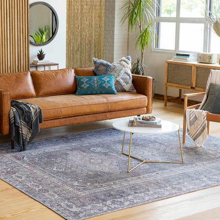 Baltinglass Gray Tumble Dry Washable Rug - Promo Rugs TriadCommerceInc