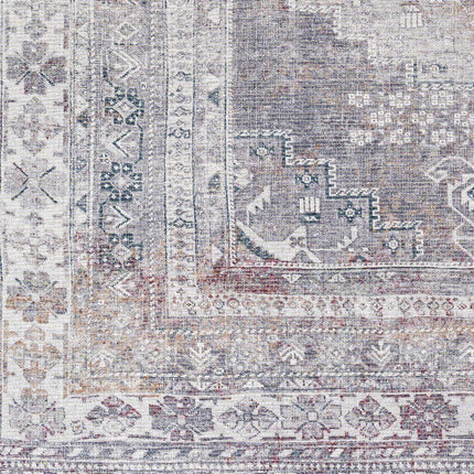 Baltinglass Gray Tumble Dry Washable Rug - Promo Rugs TriadCommerceInc 2'7" x 10' Runner
