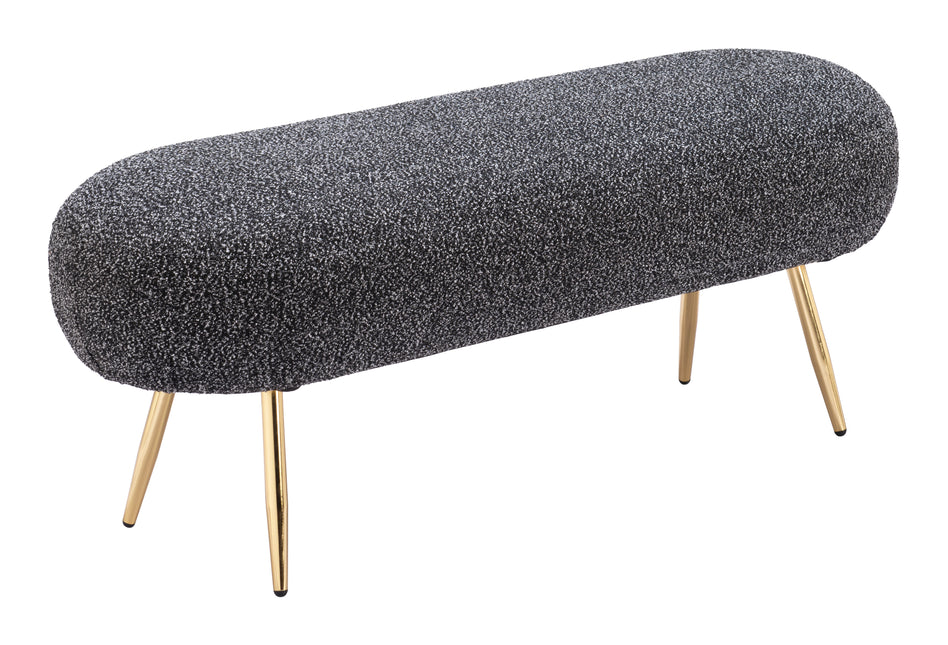 Creek Bench Glitter Black Benches TriadCommerceInc Default Title  