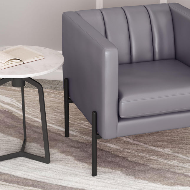 Jess Accent Chair Gray Chairs TriadCommerceInc   