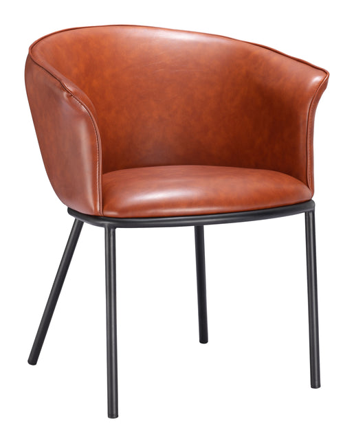 Garston Dining Chair Brown Chairs TriadCommerceInc Default Title  