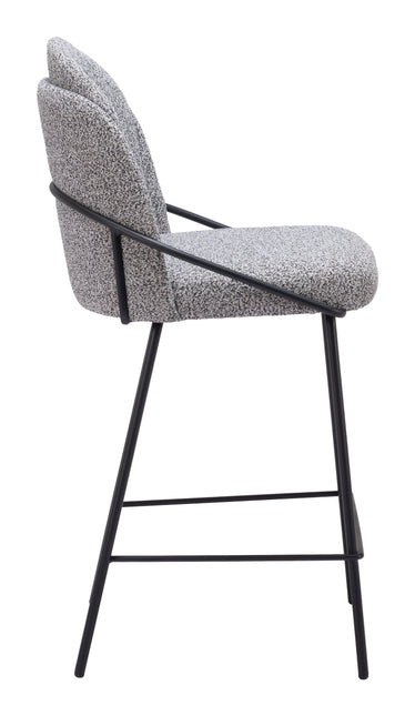 Jambi Counter Stool (Set of 2) Black & White Counter Stools TriadCommerceInc   
