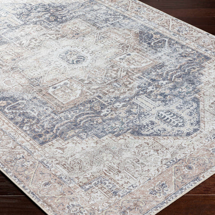 Beige Rosman Washable Rug - Limited Edition Rugs TriadCommerceInc