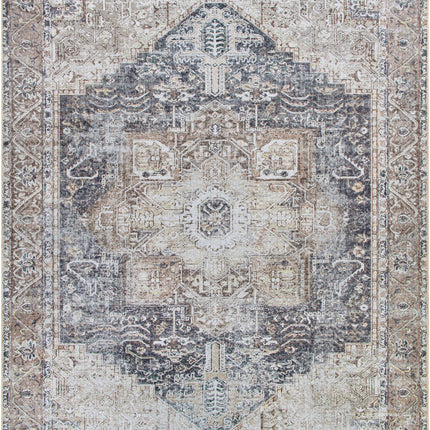 Beige Rosman Washable Rug - Limited Edition Rugs TriadCommerceInc 7'10" x 10'2" Rectangle
