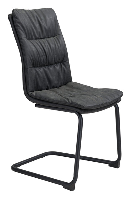 Sharon Dining Chair (Set of 2) Vintage Black Chairs TriadCommerceInc Default Title  