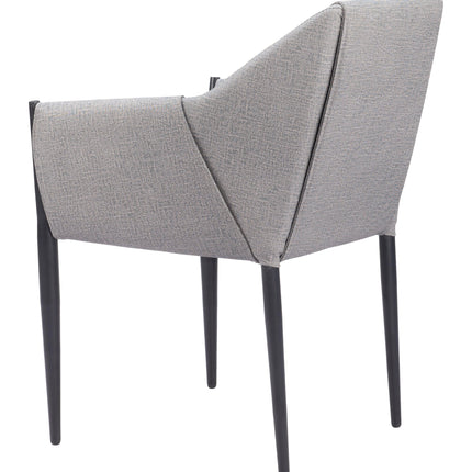 Andover Dining Chair (Set of 2) Slate Gray Chairs TriadCommerceInc   
