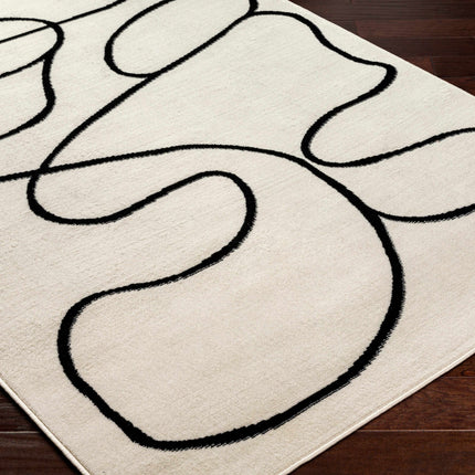 Eilir Modern Low Profile Boho Rug Rugs TriadCommerceInc