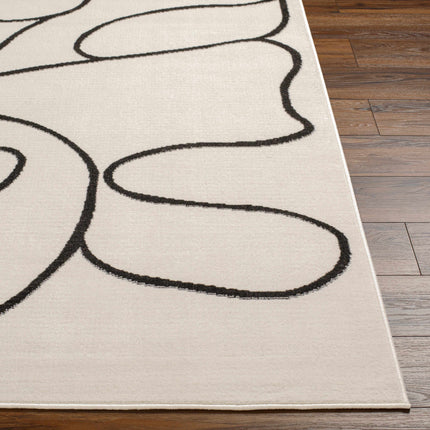 Eilir Modern Low Profile Boho Rug Rugs TriadCommerceInc