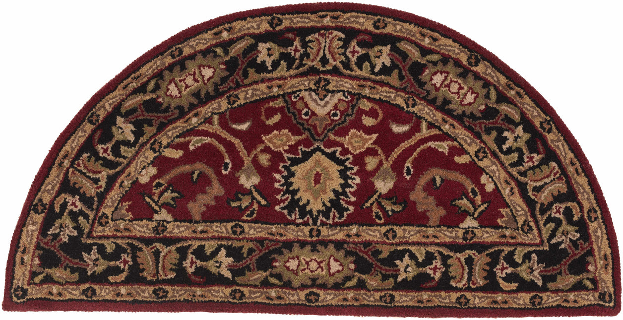 Encinitas Wool Area Rug Rugs TriadCommerceInc 2' x 4' Hearth