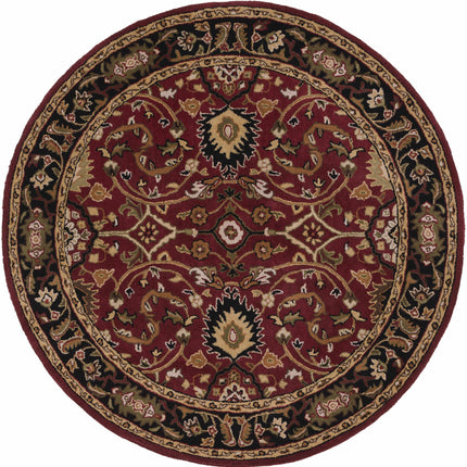 Encinitas Wool Area Rug Rugs TriadCommerceInc 6' Round