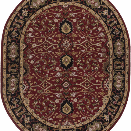 Encinitas Wool Area Rug Rugs TriadCommerceInc 8' x 10' Oval