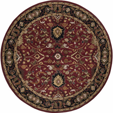 Encinitas Wool Area Rug Rugs TriadCommerceInc 8' Round
