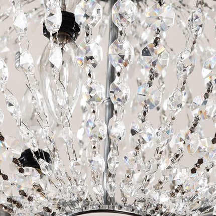 14" Erhard 3-Light Chrome Flush Mount Light Fixture Home Decor > Lighting > Ceiling Lights TriadCommerceInc