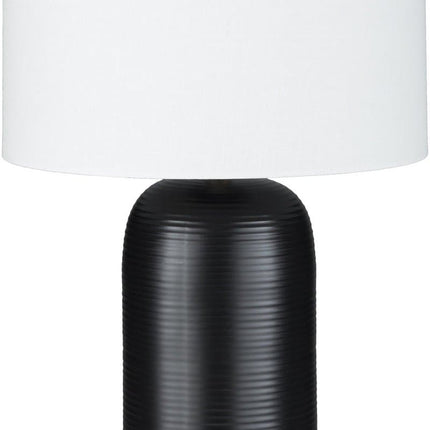 Bregenz Traditional Black Table Lamp Lighting TriadCommerceInc 25.5"H x 13"W x 13"D