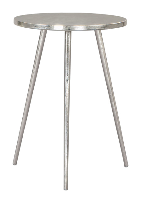 Politik Side Table Silver Side Tables TriadCommerceInc   