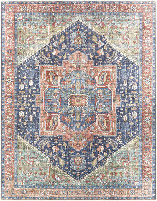 Exira Washable Area Rug - Clearance Rugs TriadCommerceInc 7'10" x 10'2" Rectangle