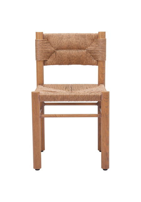 Iska Dining Chair (Set of 2) Natural Seating TriadCommerceInc   