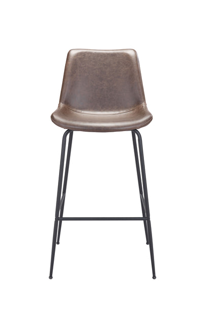 Byron Barstool Brown Barstools TriadCommerceInc   