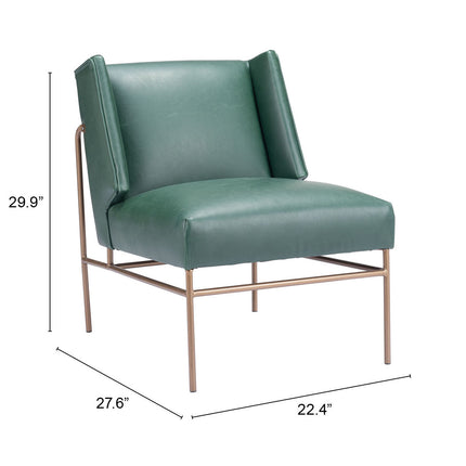 Atlanta Accent Chair Green Chairs TriadCommerceInc   