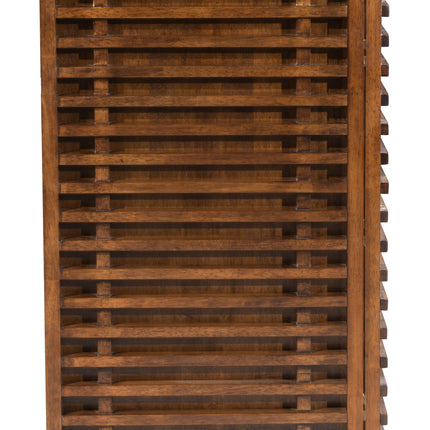 Linea Credenza Walnut Storage TriadCommerceInc   